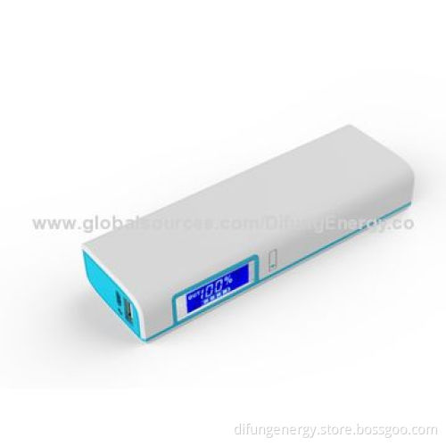 LED Power Bank, 5V/2.1A Output, 8-9 Hours Charging Time, Samsung Battery